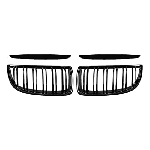 Grille pare-choc avant centrale pour E90 325i 328i 330i 335i calandre double ligne 2005-2006