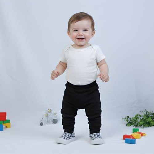 Image of Baby Choo Choo Shoes for Boys & Girls | Soft Slip-On Toddler Shoes with Whistle Heel | Breathable Knit Upper | PVC Sole | Ages 6 Months-3 Years