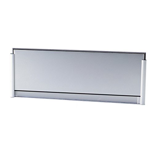 日本緑十字社 ルームプレート 差し込みタイプ (片面文字) 室名-220(300)アルミ地無地板 217300