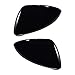 AstraDepot Compatible with 13-17 2018 2019 2020 VW Golf 7 MK7 R GTI GTD Hatchback/Estate Rearview Side Mirror Housing Cover Shape Cap 2pcs (Glossy Black)