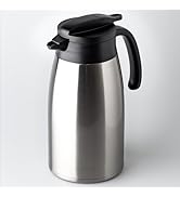 Atlas AVT Cooling Pot, Thermal Pot, 7.6 fl oz (2.1 L), Pressure Release Valve, Ultra Lightweight, Energy Saving, Wide Mouth, Tabletop Pot, Stainless Steel Pot, Thermos Flask, Heat Retention, Cold Retention, Double Wall Vacuum Insulation, Compact, Easy to Clean, Silver