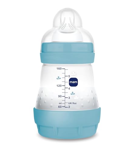 MAM Anti-Colic Flasche für Neugeborene, 0-2 Monate, 160 ml, mit Sauger, 1...
