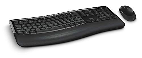 Microsoft Wireless Comfort 5050 Tastiera e Mouse senza Fili