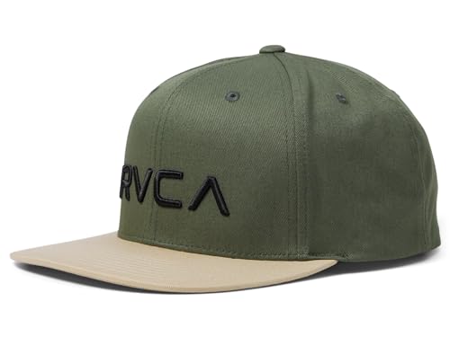 Image of RVCA Men's Adjustable Snapback Straight Brim Hat