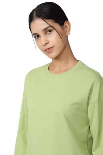 Image of Van Heusen Cotton Women Round Neck Sweatshirt