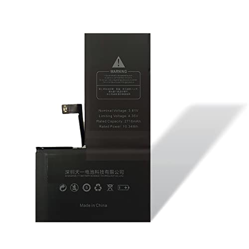 TY BETTERY - Batteria compatibile con iPhone X da