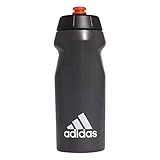 adidas trinkflasche adidas Wasser Bottle adidas Sports Bottle PERF BTTL 0, 5, black/black/solar red, NS, FM9935