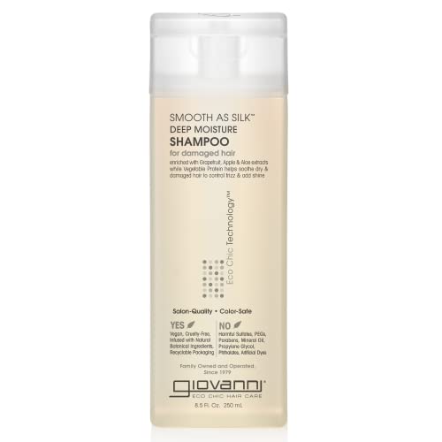 Giovanni Cosmetics Smooth As Silk Shampoo, 323 g Cover