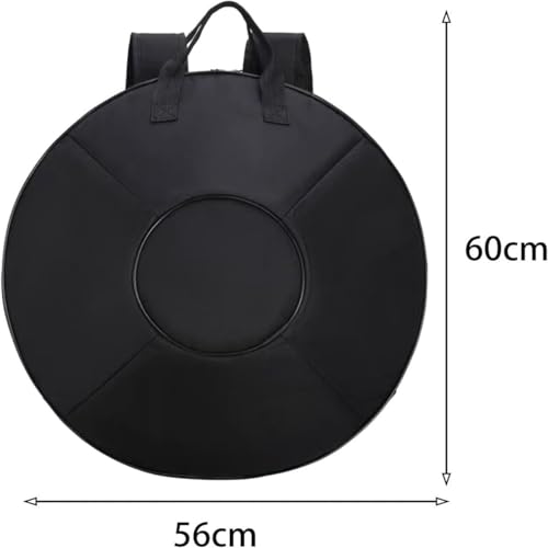 Handpan Drum Bag, Handpan Bag Handpan Case Cover Absorption Waterproof 22inch Backpack Oxford Cloth Protection Percussion Instruments Hand Drum Bag