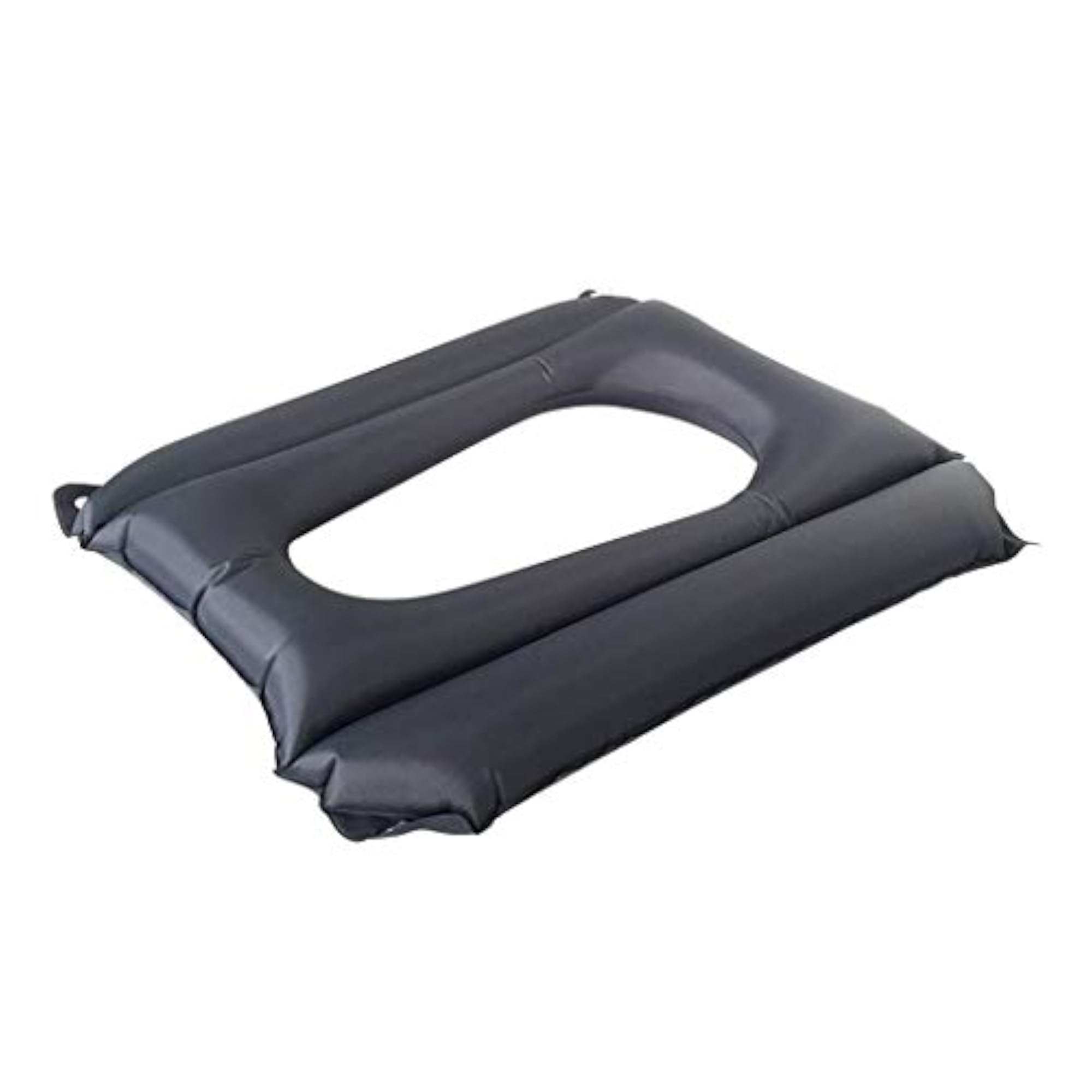 Inflatable Seat Cushion for Bedsore Relief, Deep Grey