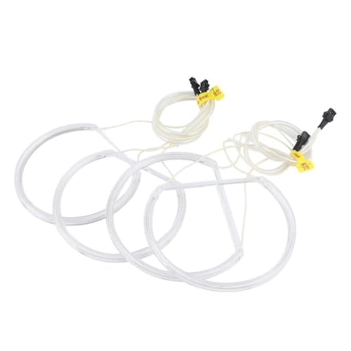 Faros Desgastados Solución con Anillos de Halo Angel Eyes CCFL para BMW E46