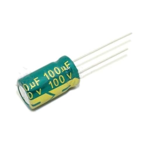 Condensateur 100uF 100V haute fréquence radial pour réparation alimentation électrique 100pcs