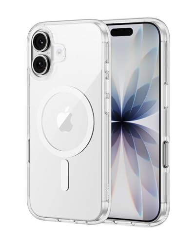 Belkin MSA030qcCL iPhone 17 Clear Case MagSafe/Qi2 25W Built-in Magnet Thin Ultra Shockproof UV Resistant Anti-Yellowing Soft TPU Clear