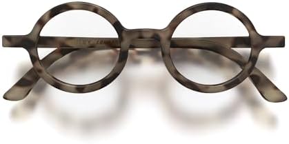 LONDON MOLE® Moley reading glasses | Cool round shaped readers | Men’s Women’s Unisex | Spring hinges