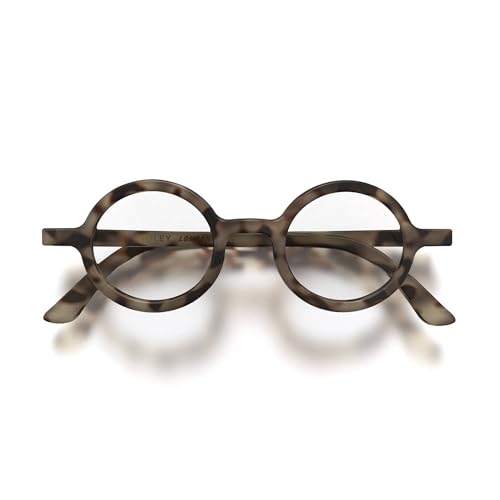 LONDON MOLE® Moley reading glasses | Cool round shaped readers | Men’s Women’s Unisex | Spring hinges