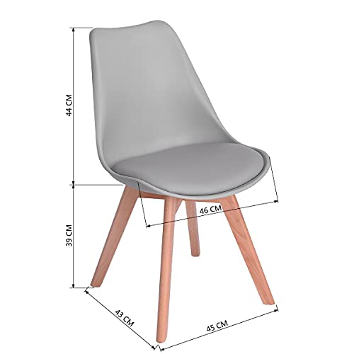 Mejores comprativas On-line Silla eames gris disponible en línea para comprar. 21 Imagen adicional