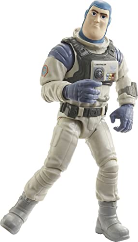 Image of Buzz Lightyear Disney Pixar Lightyear XL-01 Buzz Action Figure Large 12 inch Tall with Authentic Movie Details and 14 Movable Joints