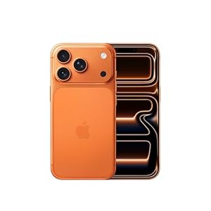 Apple iPhone 17 Pro 512 GB: 6,3" Display mit Promotion bis zu 120 Hz, A19 Pro Chip, bahnbrechende Batterielaufzeit, Pro Fusion Kamera-System mit Center Stage Frontkamera; Cosmic Orange