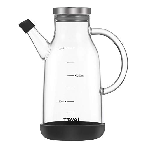 Hemoton Garrafa de Azeite de Oliva Garrafa de Óleo Lata de Óleo Pote Vasilha de Molho Garrafa Utensí