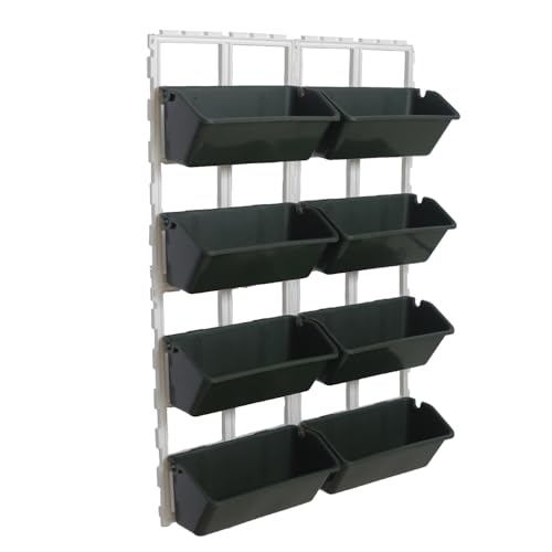 Ncescmal Vertical Herb Planter Garden Flowers Vegetables Boxes Wall Elevated Raised Bed