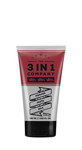 Rich 3-In-1 Pomade, Paste & Wax, Silver, 4.22 Fluid Ounce
