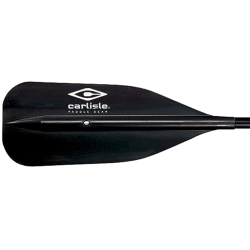 Carlisle Paddles Economy Aluminum Canoe Paddle with T-Grip (Black, 48 Inches)