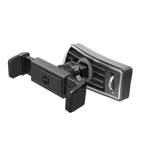 Mighty Mount Car Phone Holder - Quick Grip Phone Mount for Car - One Touch Air Vent Car Phone Accessories Compatible with iPhone 13 12 11 XS Pro Max X XR Samsung Galaxy S9 S8+ Note