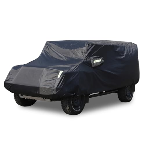 Image of for INEOS Grenadier Exclusive Car Cover All Weather Waterproof, Universal in All Seasons Snowproof Rainproof Premium Car Cover Compatible with INEOS Grenadier 2020-2024(Black)