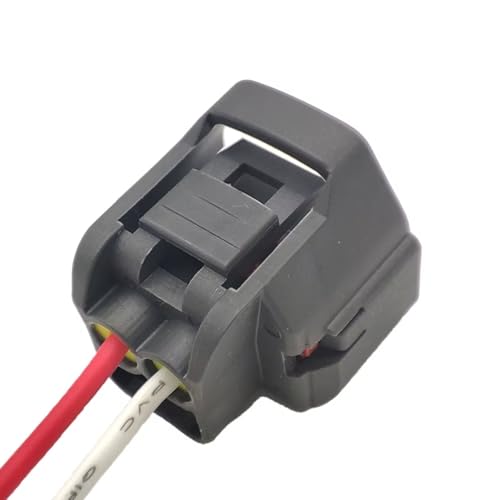 Conector de bobina de encendido de alta conductividad con clavija hembra de 2 pines automotriz 4
