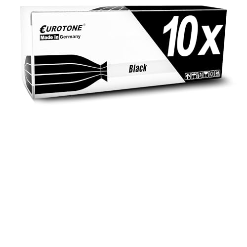 Toner HP Laser 107 135 137 Eurotone W1106A noir lot de 10 pour éviter les pannes de cartouche