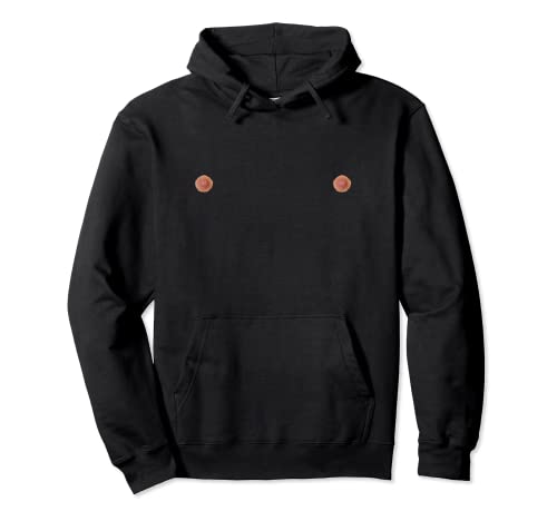 Nipples Showing Funny Gross Pullover Hoodie