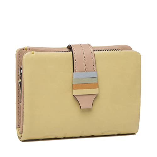 Abbacino Cartera de Piel pequeña con Logotipo en Amarillo Cover