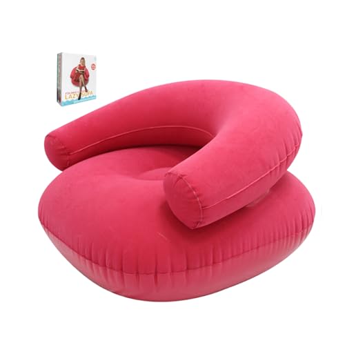 Silla inflable con asiento reclinable flocado y construccion robusta confortable 2