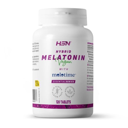 HSN Melatonina Híbrida 1,9mg acción inmediata y secuencial - 120 Tabletas