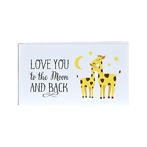 Haven Home Decor Baby Album Love You To The Moon & Back Cover