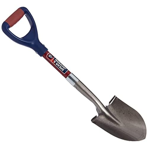 Spear and Jackson MICROROUND Round Mouth Micro Shovel, Blue