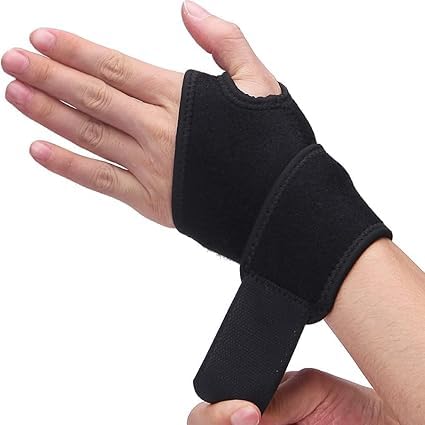 ERITIN Adjustable Wrist Braces - Wrist Wraps for Carpal Tunnel, Arthritis, and Tendinitis Pain Relief - Sport Wrist Support for Fitness, Weightlifting, Tendonitis, Carpal Tunnel (Left & Right Hand)