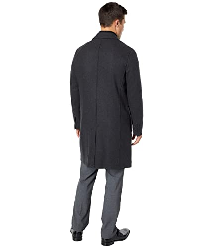 Cole Haan Men's Classic Wool Twill Topper with Knit Water Resistant Bib2