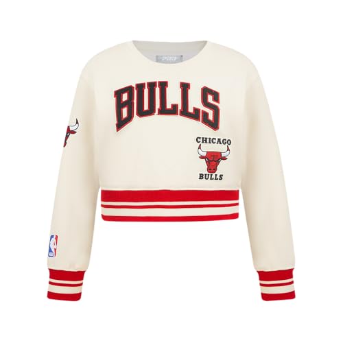 Image of Pro Standard Big Girls NBA Retro Classics Fleece Crewneck Sweatshirt