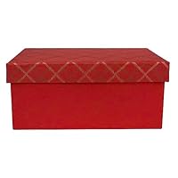 Caja De Regalo Hecha A Mano Con Etiqueta De Papel Aislado En Blanco