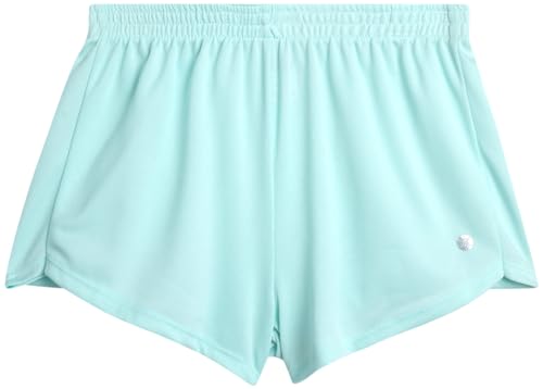 RBX Girls' Active Shorts - 4 Pack Athletic Gym Dolphin Shorts (Size: 4-16)4