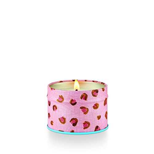 Illume Go Be Lovely Pink Pepper Fruit Small Fleur Tin Candle, 2" L X 1" W X 1" H #TOP1