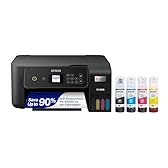 Epson EcoTank ET-2800 Wireless Color All-in-One Cartridge-Free Supertank with Scan and Copy, The Ideal Basic Home Printer - Black