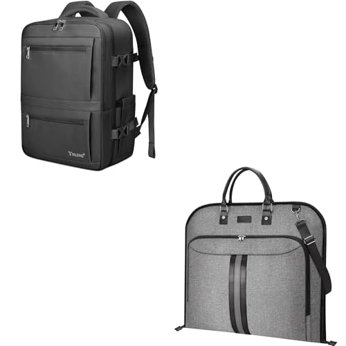 BALEINE Travel Garment Bag + Travel Backpack