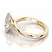 2 3 4 Carat Moissanite Ring Solitaire Antique Moissanite Engagement Ring 925 Sterling Silver or 10K 14K 18K Solid Gold Women Gift for Her (𝘠𝘦𝘭𝘭𝘰𝘸, 𝘚𝘩𝘢𝘱𝘦 : 𝘙𝘰𝘶𝘯𝘥)