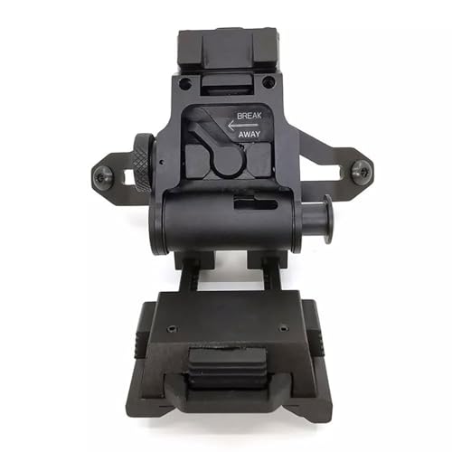 TONGDAJINBAO Tactical L2G05 Metal Helmet Mount NVG Mount L2G05 Night Vision Goggles NVG Mounst Bracket Adjustable Tactical Helmet Mounts(Black)