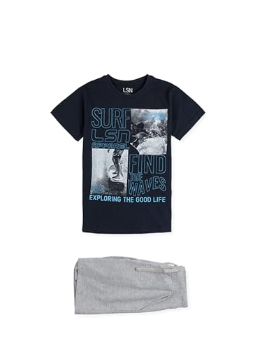 Ensemble enfant bleu Losan pour habiller facilement votre garçon de 8 ans