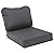AAAAAcessories Outdoor Deep Seat Cushions 24 x 24 x 5 Inch, Waterproof Replacement Chair Cushions for Patio Furniture, Charcoal Gray