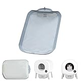 CHECPURRY Fabric Soft Basin Replacement Liner for Self-Cleaning Cat Litter Box,Cat Litter Boxes Replacement Pad,Waterproof,Easy to Install Litter Box Cleaning Parts,Automatic Litter Box Liners