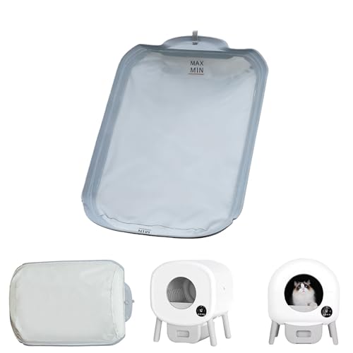 CHECPURRY Fabric Soft Basin Replacement Liner for Self-Cleaning Cat Litter Box Cat Litter Boxes Replacement Pad Waterproof Easy to Install Litter Box Cleaning Parts Automatic Litter Box Liners